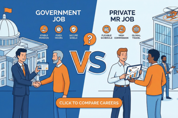 Government Job VS Private MR Jobs