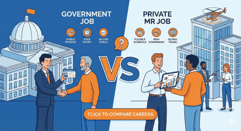 Government Job VS Private MR Jobs