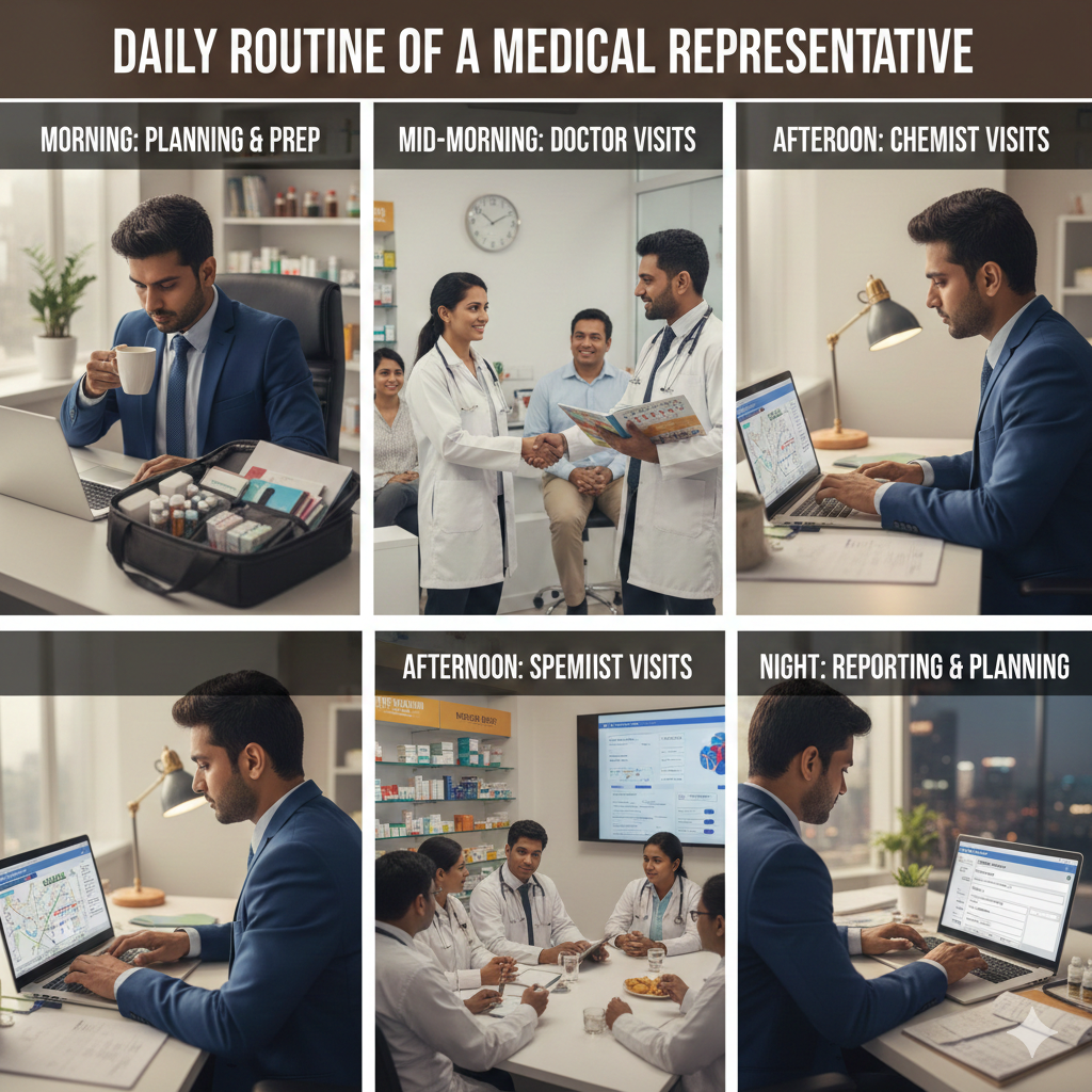 What Is The Daily Routine of a Medical Representative
