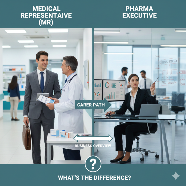 What Is The Difference Between MR and Pharma Executive