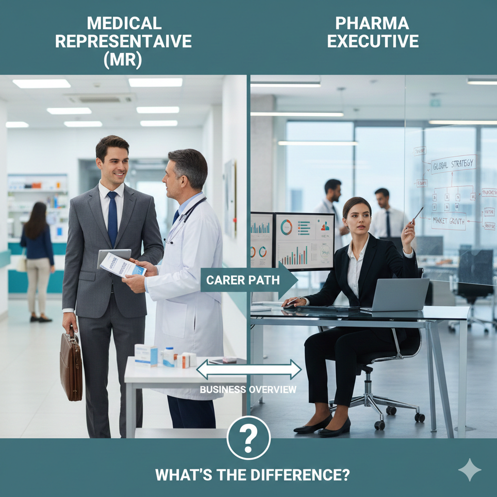 What Is The Difference Between MR and Pharma Executive